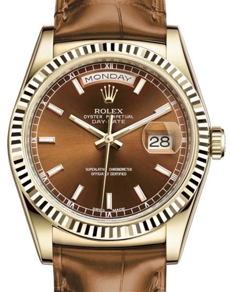 best leather strap for rolex day date|Rolex bracelets.